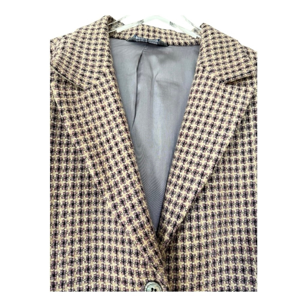 Austin Reed Brown Houndstooth Blazer - Picture 5 of 15